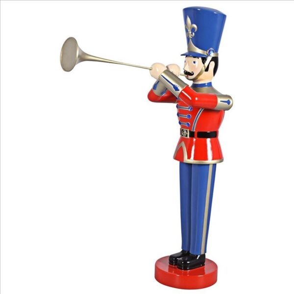 Design Toscano NE140009 31 Inch Medium Trumpeting Soldier Statue