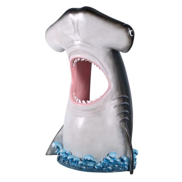 Design Toscano NE140045 45 1/2 Inch Peek a Boo Photo Op Hammerhead Shark