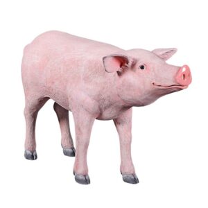 Design Toscano NE140083 38 1/2 Inch Porkchop the Pig Statue