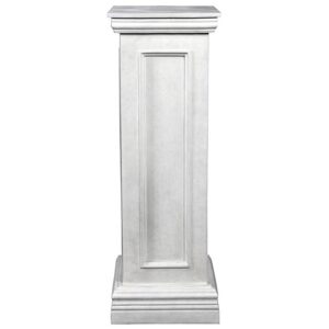 Design Toscano NE150200 12 Inch Nash Regency Pedestal, Large