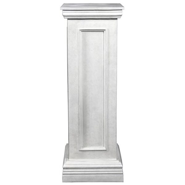 Design Toscano NE150200 12 Inch Nash Regency Pedestal, Large