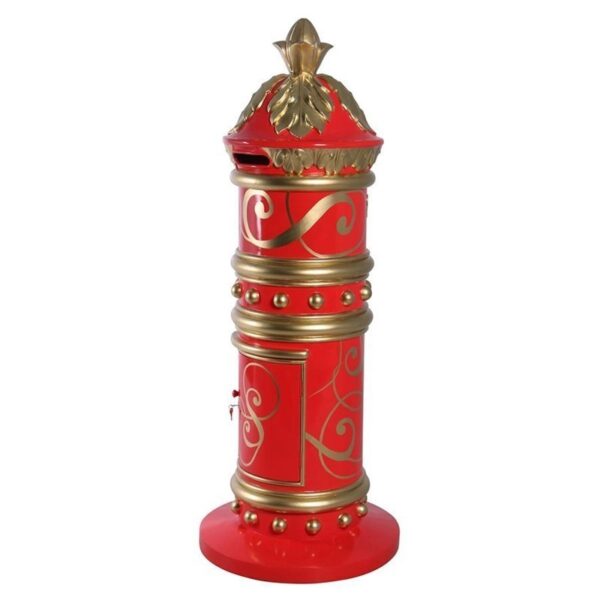 Design Toscano NE150239 25 1/2 Inch Santas North Pole Holiday Mailbox