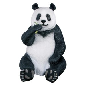 Design Toscano NE160039 65 Inch Fantong Oversized Panda With Paw Seat