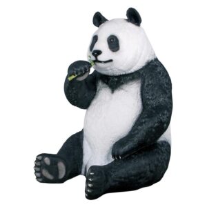 Design Toscano NE160039 65 Inch Fantong Oversized Panda With Paw Seat