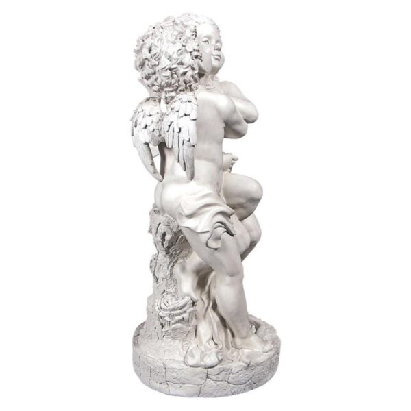 Design Toscano NE160066 18 Inch Bouguereaus First Kiss Angel and Fairy