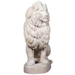 Design Toscano NE1602740 21 Inch Stately Chateau Lion Statue Right