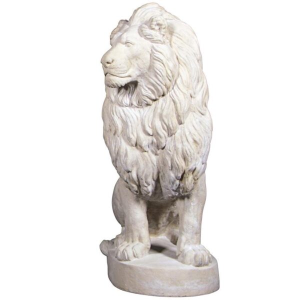 Design Toscano NE1602745 24 Inch Stately Chateau Lion Statue Left