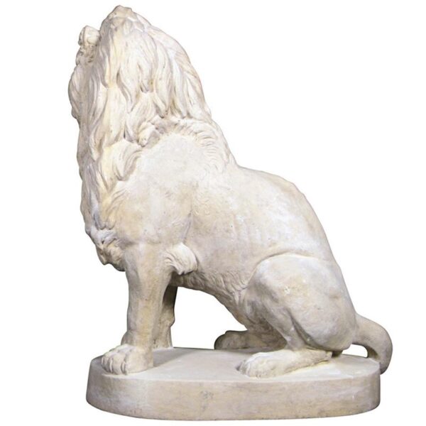 Design Toscano NE1602745 24 Inch Stately Chateau Lion Statue Left