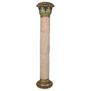 Design Toscano NE170009 20 1/2 Inch Giant Column of Luxor Wall Sculpture