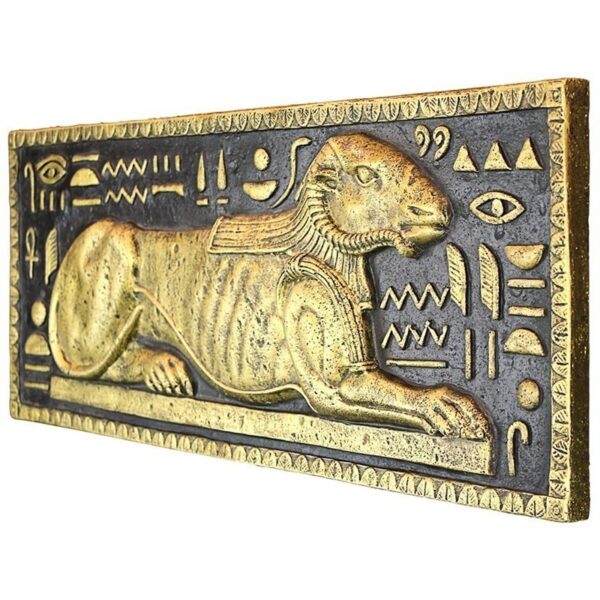 Design Toscano NE170011 30 Inch Khnum God of the Nile Wall Sculpture