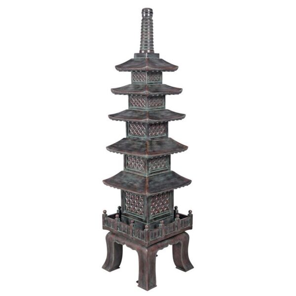 Design Toscano NE170014 18 1/2 Inch Grande Nara Temple Pagoda