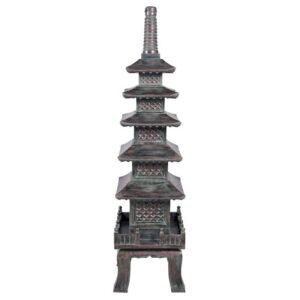 Design Toscano NE170014 18 1/2 Inch Grande Nara Temple Pagoda