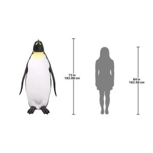 Design Toscano NE170071 38 Inch Antarctic King Penguin Statue Grande