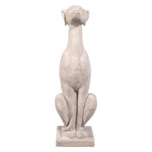 Design Toscano NE170104 14 Inch Italian Greyhound Art Deco Sentinel