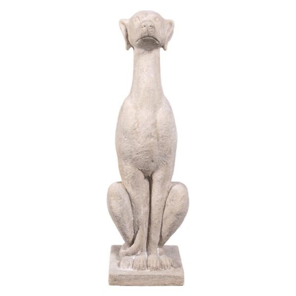 Design Toscano NE170104 14 Inch Italian Greyhound Art Deco Sentinel