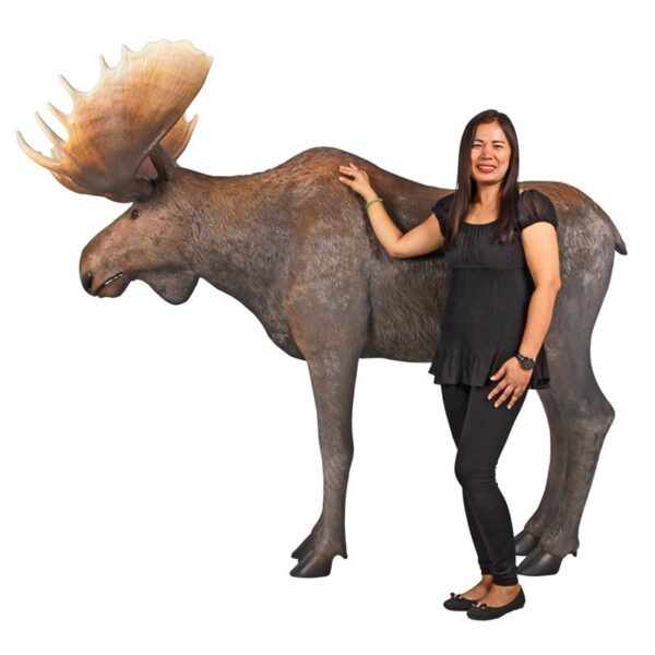 Design Toscano NE170211 93 Inch Full Size Moose Statue