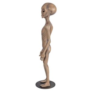 Design Toscano NE170230 13 Inch Area 51 Alien Statue - Grey