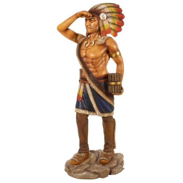 Design Toscano NE180055 28 Inch Cigar Store Indian Statue