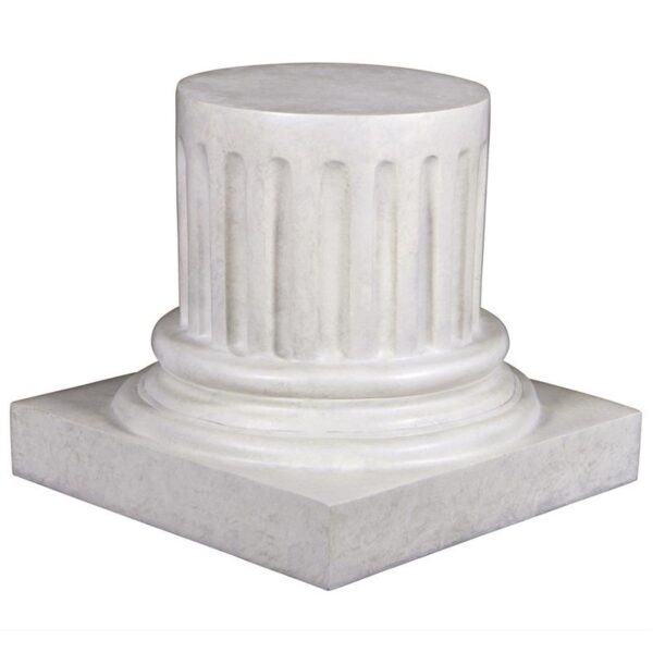 Design Toscano NE200053 17 Inch Roman Column Plinth, Medium