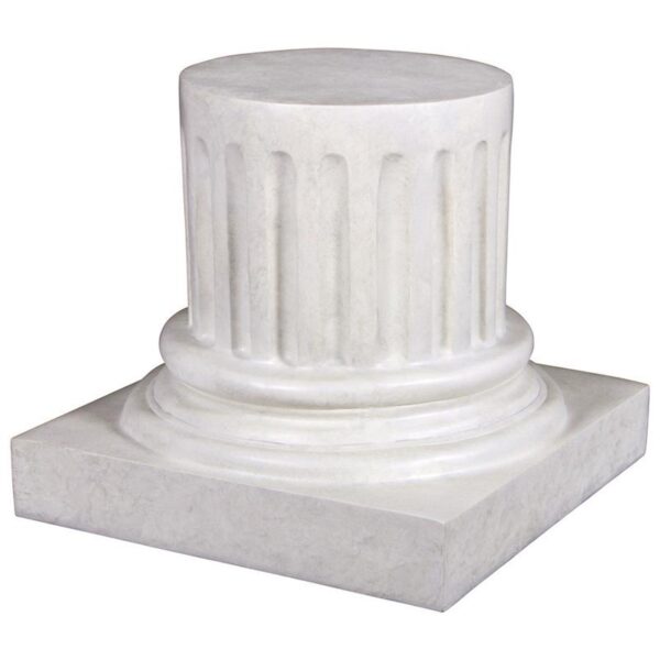 Design Toscano NE200053 17 Inch Roman Column Plinth, Medium