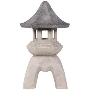 Design Toscano NE200115 25 1/2 Inch Giant Pagoda Lantern Statue