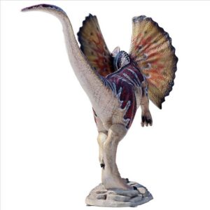 Design Toscano NE200143 117 Inch Jurassic-Sized Dilophosaurus Dinosaur Statue