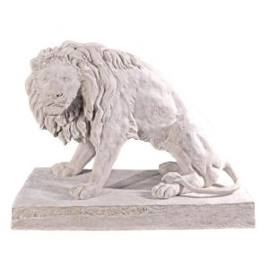 Design Toscano NE203072 52 Inch Kingsbury Garden Lion Looking, Right