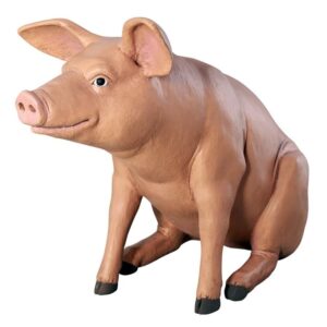 Design Toscano NE20505 19 Inch Giant Pig Statue