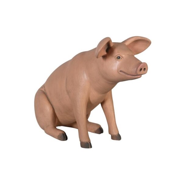 Design Toscano NE20601 23 1/2 Inch Large Pig Statue