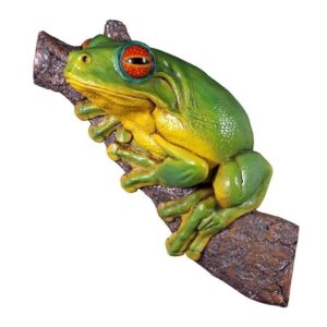 Design Toscano NE20602 36 Inch Red-Eyed Tree Frog Statue