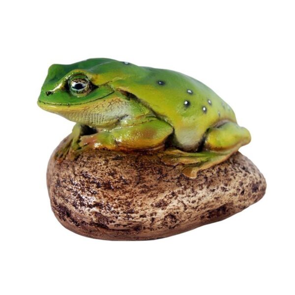 Design Toscano NE20603 6 Inch Toad on Rock Statue