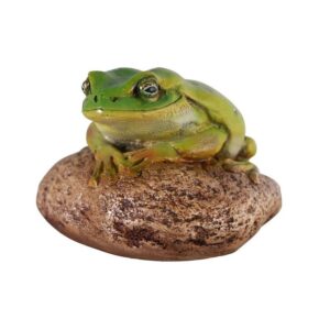 Design Toscano NE20603 6 Inch Toad on Rock Statue