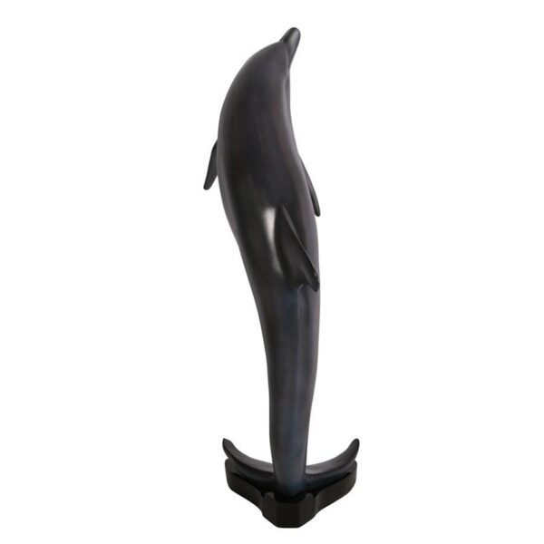 Design Toscano NE20610 19 Inch Medium Leaping Sea Dolphin Statue