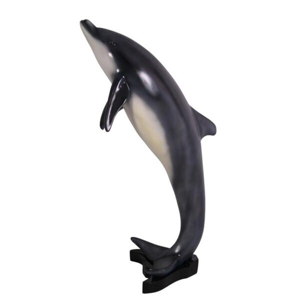 Design Toscano NE20610 19 Inch Medium Leaping Sea Dolphin Statue