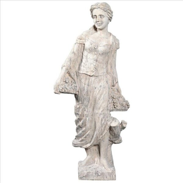 Design Toscano NE210132 20 Inch Flora Goddess of Flowering Plants Statue