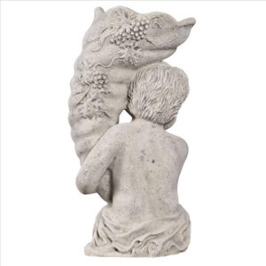 Design Toscano NE210134 13 Inch Baby Zeus Cornucopia Planter Statue