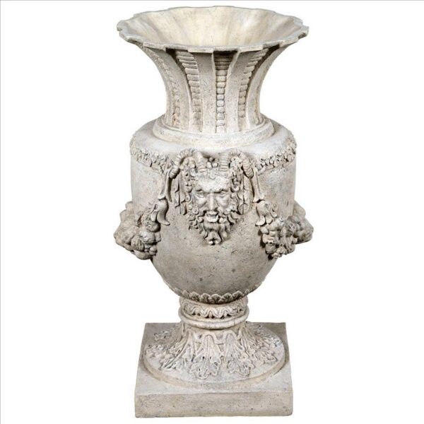 Design Toscano NE210151 18 1/2 Inch Greek Pan of Olympus Garden Urn