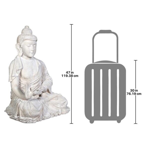 Design Toscano NE22724 35 Inch Giant Buddha Monument Sized Statue