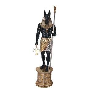 Design Toscano NE23262 25 Inch Egyptian Grand Ruler Anubis with Mount