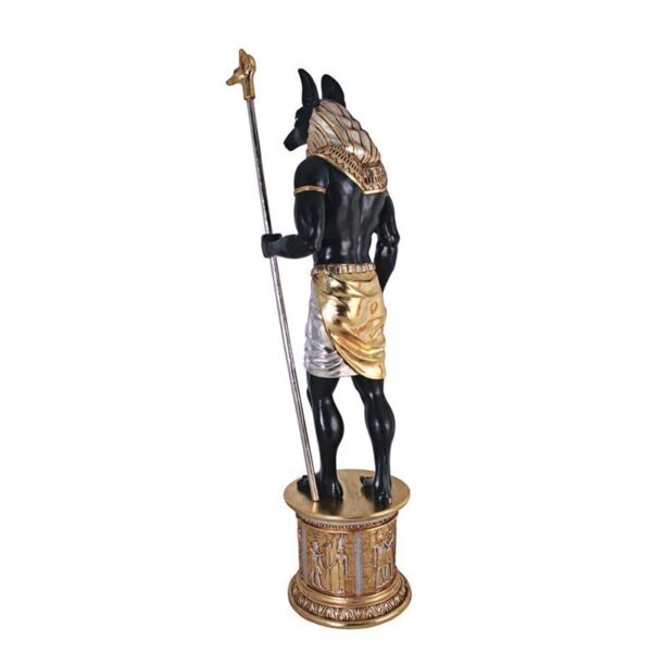 Design Toscano NE23262 25 Inch Egyptian Grand Ruler Anubis with Mount