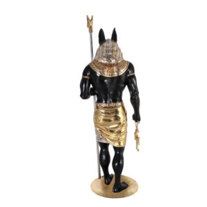 Design Toscano NE232672 26 1/2 Inch Egyptian Grand Ruler Anubis without Mount