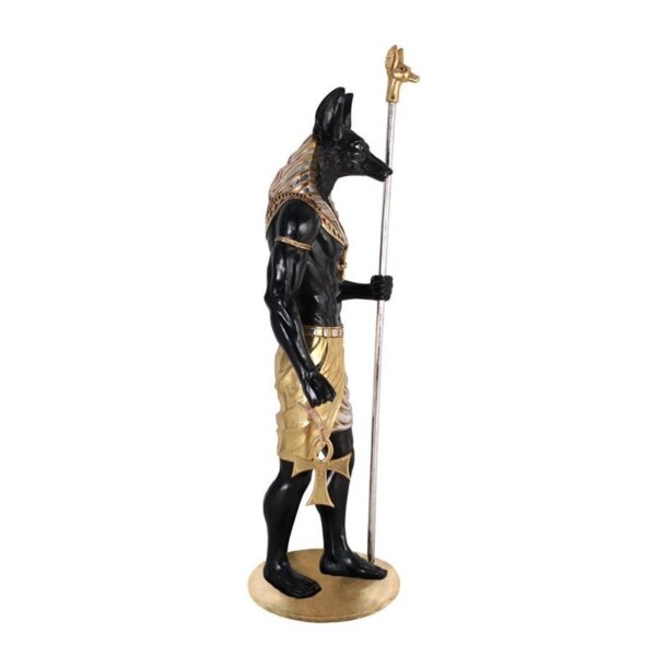 Design Toscano NE232672 26 1/2 Inch Egyptian Grand Ruler Anubis without Mount