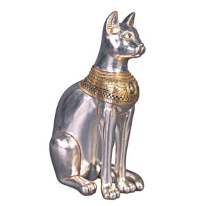 Design Toscano NE23294 17 1/2 Inch Large Egyptian Cat Goddess Bastet Statue