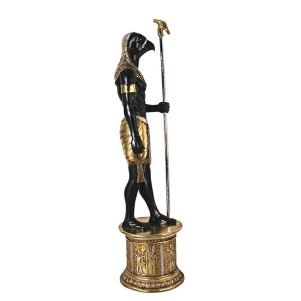 Design Toscano NE23462 26 1/2 Inch Egyptian Grand Ruler Horus with Mount