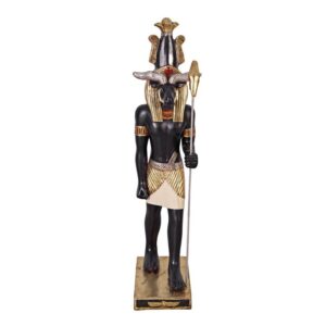 Design Toscano NE23542 13 1/2 Inch Egyptian God of the Nile Khnum