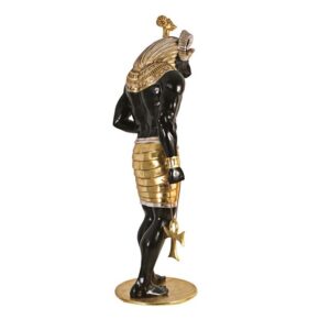 Design Toscano NE235672 26 1/2 Inch Egyptian Grand Ruler Khnum without Mount