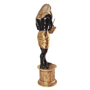 Design Toscano NE23862 26 1/2 Inch Egyptian Grand Ruler Thoth with Mount