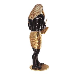 Design Toscano NE238672 26 1/2 Inch Egyptian Grand Ruler Thoth without Mount