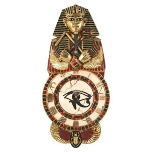 Design Toscano NE25349 19 Inch Medinet Habu Egyption Wall Clock