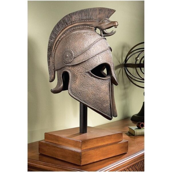 Design Toscano NE30411 11 Inch Macedonian Battle Helmet